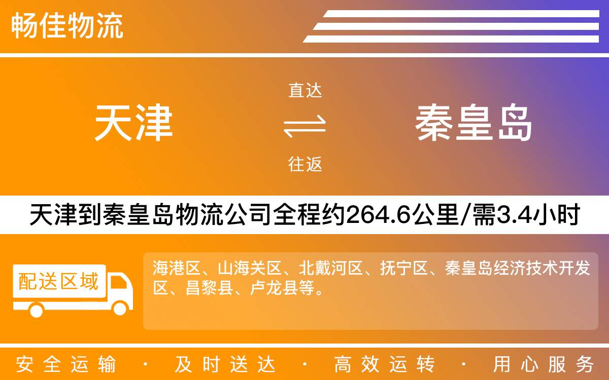 天津到秦皇岛物流公司|天津物流到秦皇岛|天津到秦皇岛物流专线